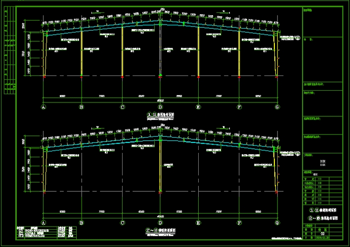 鋼結(jié)構(gòu)設(shè)計(jì)CAD圖